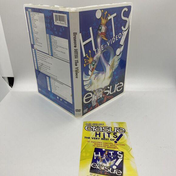 Erasure - Hits The Videos (DVD, 2003, 2-Disc Set) - Picture 1 of 8